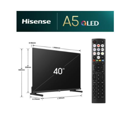 HISENSE 40 E53NQT QLED FHD SMART VIDAA